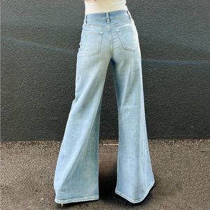 Frame Denim Wide Leg Palazzo Jeans